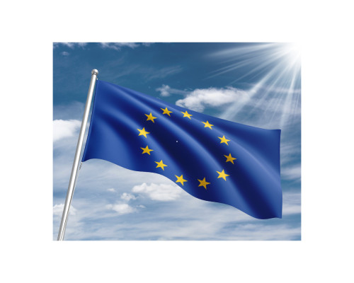 Флаг Европейского Союза 100x200см, 110гр/м2, полиэстер