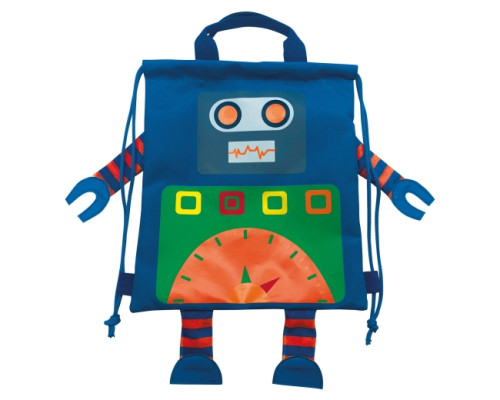 Сумка-мешок детская 1 Вересня SB-13 "Robot" 27*23.5cm. 556787 Сумка-мешок детская 1 Вересня SB-13 "Robot" 27*23.5cm. 556787