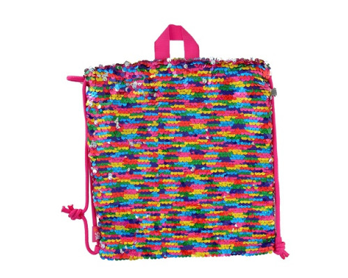Сумка-мешок YES SB-14 "Rainbow" с пайетками, 31*28cm. 556859