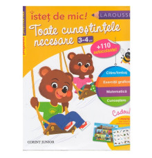 Pregatirea prescolarului 3-4 ani +110 autocolante N*6129