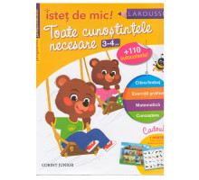 Pregatirea prescolarului 3-4 ani +110 autocolante N*6129