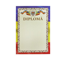 7207320 Diploma А4 cu chenar tricolor U09 (100)