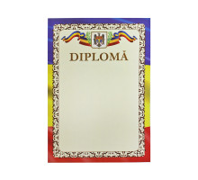 Diploma А4 cu chenar tricolor U09 (100)