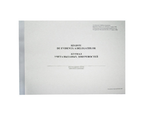 Registrul de evidenta a delegatiilor Registrul de evidenta a delegatiilor
