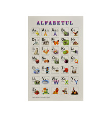 Set alfabet cartonat 155x228 mm P*2548 (040196)