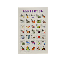 Set alfabet cartonat 155x228 mm P*2548 (040196)