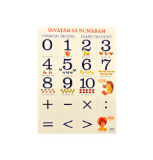 Плакат "Invatam sa numaram" P*2289 (100)