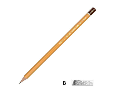 Creion grafit Koh-i-Noor 1500 B (12) Creion grafit Koh-i-Noor 1500 B (12)