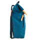 Rucsac pentru tineret Roll-top T-70 "Tube Turquoise"42x26x13см. 557580