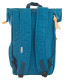 Рюкзак молодежный Roll-top T-70 "Tube Turquoise" 42x26x13см. 557580