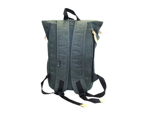 Рюкзак молодежный Roll-top T-70 "Grun" 42x26x13см. 557590