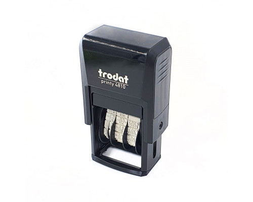 Dater mini Trodat Printy 4810, rom., albastru 186934