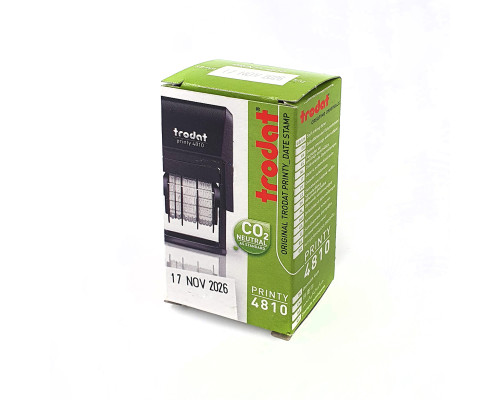 Dater mini Trodat Printy 4810, rom., albastru 186934