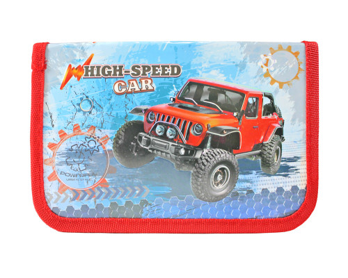 Пенал 1-яр. пустой картонный High Speed 7452