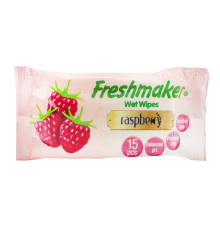 Влажные салфетки, Freshmaker, 15 шт, (fruits)