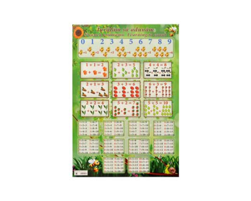 Poster "Invatam sa adunam" P*2081 (100)