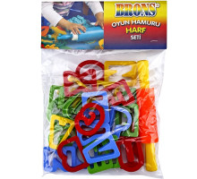 Set forme pentru aluat pentru modelare "Litere" BR-473 (12/72)