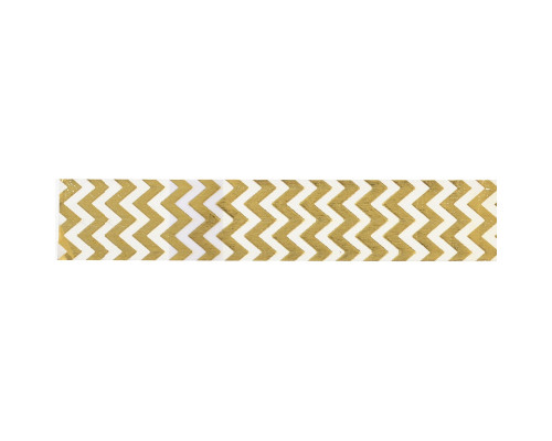 05358 Лента бумажная самоклеющаяся фольга "Zigzag" золото 3м 742373 (20)