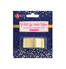 Panglica de hartie cu lipici si folie "Zigzag" 3м 742373 (20)