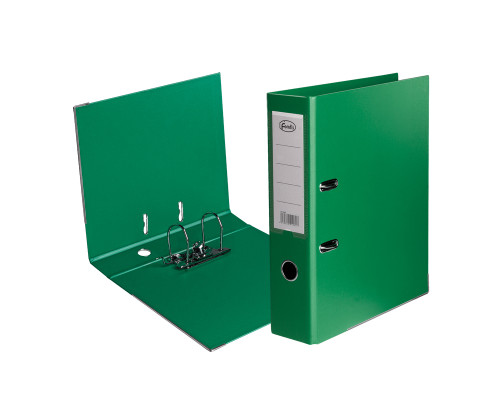 Biblioraft A4 80mm verde PVC/PVC, FOROFIS 91062 (50)