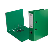 Biblioraft A4 80mm verde PVC/PVC, FOROFIS 91062 (50)
