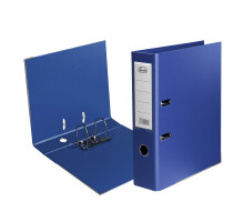 633671 Папка-регистратор 80mm А4 синяя, PVC/PVC, FOROFIS 91064 (50)