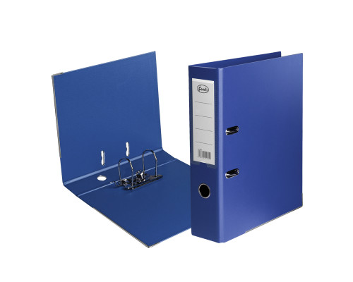 Папка-регистратор 80mm А4 синяя, PVC/PVC, FOROFIS 91064 (50)