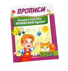 Прописи-Пегас Учимся писать прописные буквы N*9324