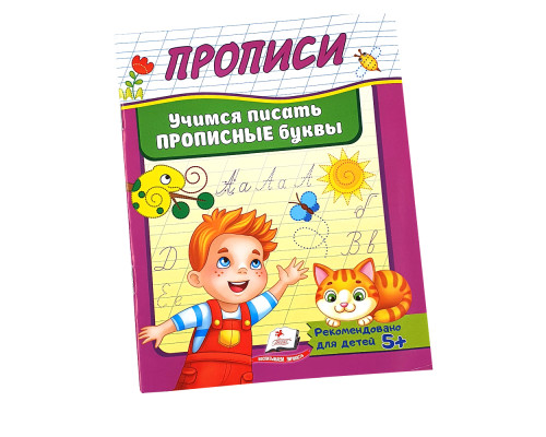 Прописи-Пегас Учимся писать прописные буквы N*9324