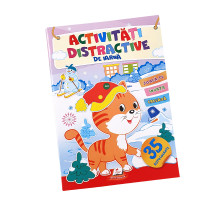 Activitati distractive de iarna Pisica