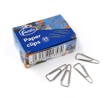 Скрепки, 25мм, сталь, угловая, 100шт. FOROFIS 91357 (10)