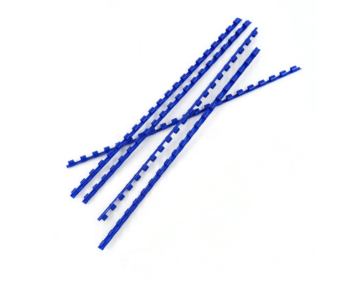 Spirala plastic 6mm 25 file neagra 100buc. FOROFIS 91442