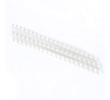 Spirala plastic 8mm, 45file, alba 100 buc. FOROFIS 91444 (10)