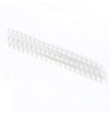 Spirala plastic 8mm, 45file, alba 100 buc. FOROFIS 91444 (10)