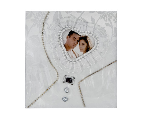 66190 Album foto de nunta, cu straze, in cutie, 20foi, 275*295mm S1-12