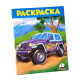 Раскраска для мальчиков "Джип " N*6630 (25,5Х20)