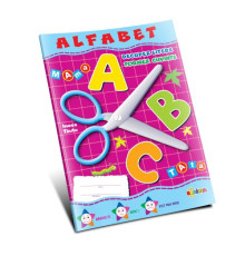 Mapa. Alfabet pentru decupare. D*7401