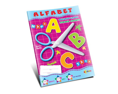 Mapa. Alfabet pentru decupare. D*7401 Mapa. Alfabet pentru decupare. D*7401