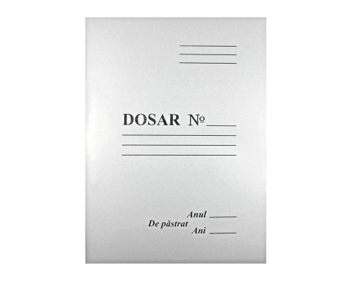 Скоросшиватель картонный A4, с шиной CM16/260 гр (50)