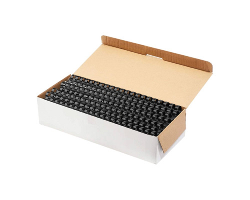 Spirala p-u brosurare 16mm 145file neagra 100buc FOROFIS 91461 (10)