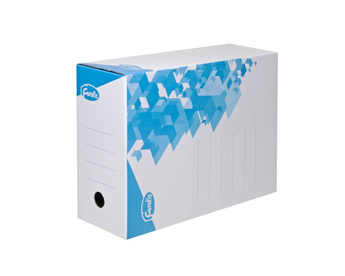 Короб архивный, картон A4 120mm белый FOROFIS 91741 (100)