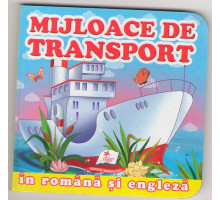 Mini-carte cartonata rom/engl. Mijloace de transport N*5299