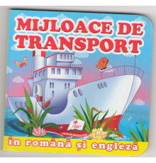 Mini-carte cartonata rom/engl. Mijloace de transport N*5299