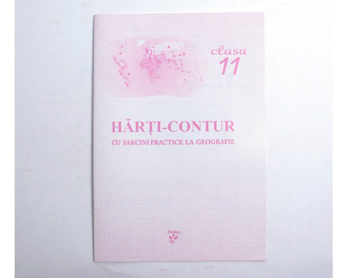 Harta de contur la Geografie clasa 11 romana