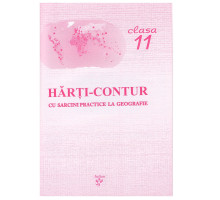 Harta de contur la Geografie clasa 11 romana