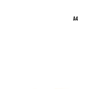 Carton Leinen 500 A4,alb, 280gr/m2 100f.