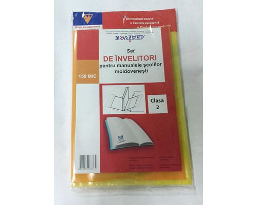 Set de invelitori pentru clasa 2 mold. 150mic 113702 (50)