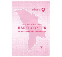 Harta de contur la Geografie clasa 9 romana