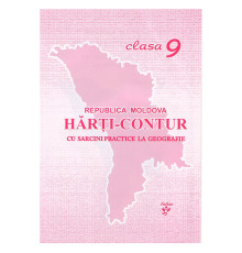 Harta de contur la Geografie clasa 9 romana