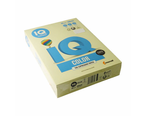 Бумага А4 ванильно-бежевая "IQ-Color"80g/m2, 500л, BE66